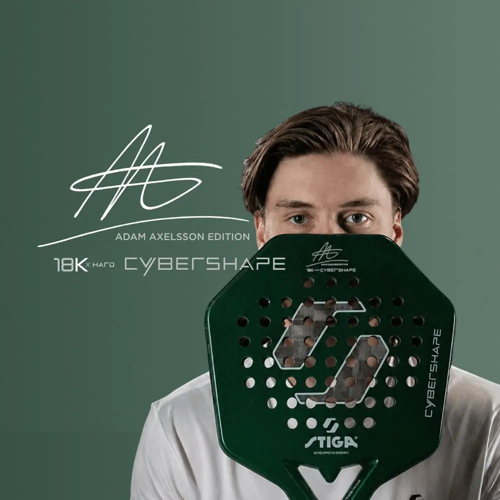 Stiga 18K X Hard Cybershape Édition Adam Axelsson 2026