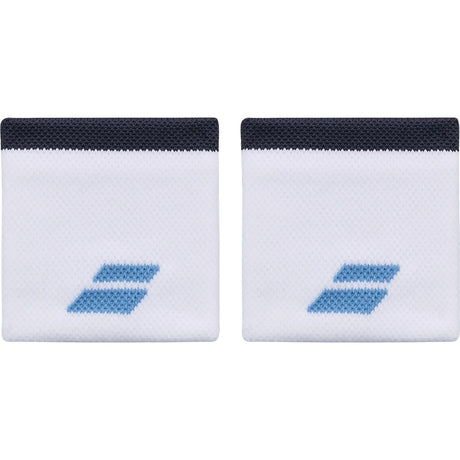 Logo Wristband White/Blue